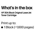 "HP 30A original LaserJet Toner cartridge CF230A Black"