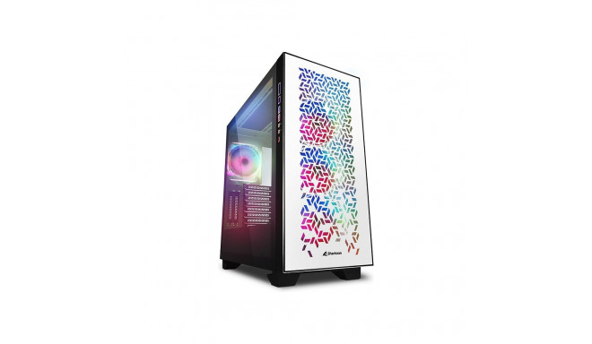 "Sharkoon Elite Shark CA300H ATX 2xGlas White"
