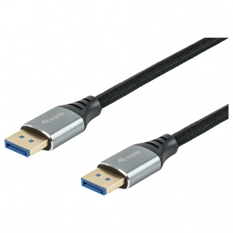 "Equip DisplayPort 2.1 St/St 3.00m16K/60Hz komp.HDCP Alum. gr"