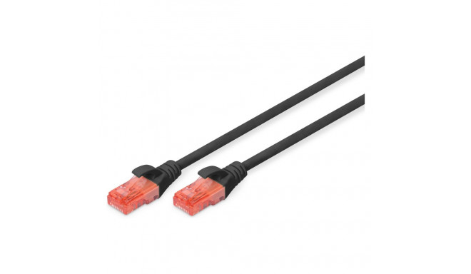 "DIGITUS CAT 6 U/UTP Patchkabel - LSZH, 0,5m, schwarz"