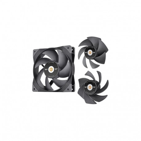 "120mm Thermaltake GT12 PC Cooling Fan TT Premium Edition Black - 1 Pack"