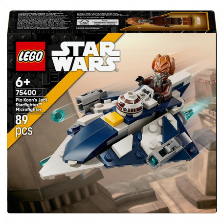 "LEGO Star Wars Plo Koons Jedi Starfighter Microfighter 75400"