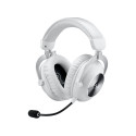 Logitech PRO X 2 Lightspeed valged juhtmevabad mängurikõrvaklapid Emea28-935