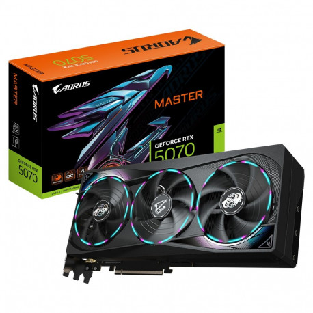 RTX 5070 12GB Gigabyte Aorus Master GDDR7 3 ventilaatoriga