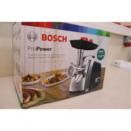 Bosch SALE OUT. Meat Grinder | MFW67440 ProPower | Black | 2000 W | Number of speeds 1 | Throughput 