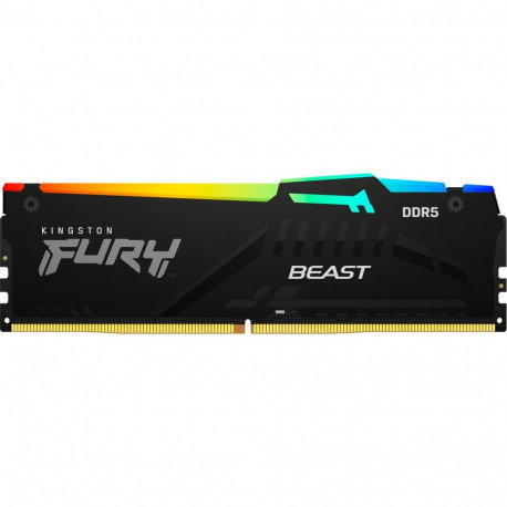 DIMM 16 GB DDR5-5600   (schwarz, KF556C36BBEA-16, FURY Beast RGB, INTEL XMP, AMD EXPO)