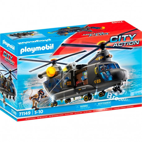 City Action päästehelikopter 71149 SWAT