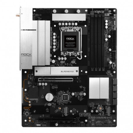 Mainboard|ASROCK|B860 Rock WiFi 7|Intel B860|LGA 1851 (Socket V1)|ATX|RAM DDR5-SDRAM|4xSlots|Wi-Fi Y