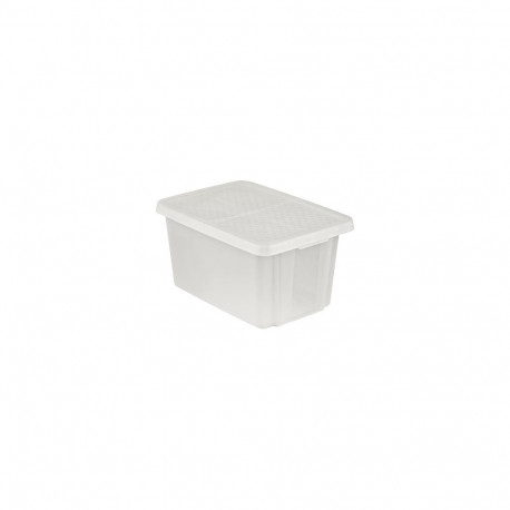 Curver kaanega kast Essentials 45L 40x57x30cm 0800756001, läbipaistev