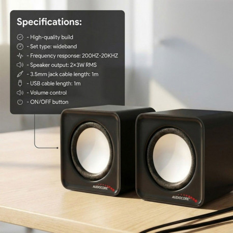 Speakers 6W USB AC870B