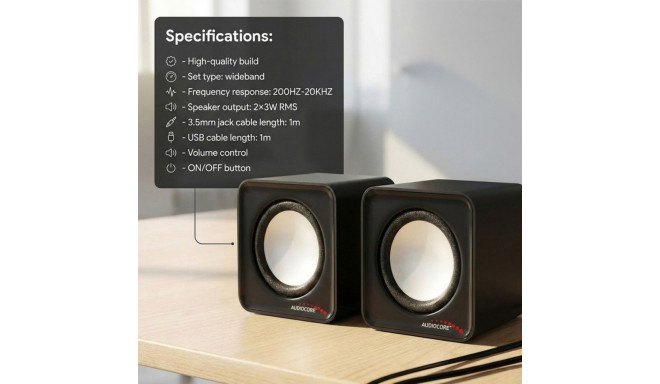 Speakers 6W USB AC870B