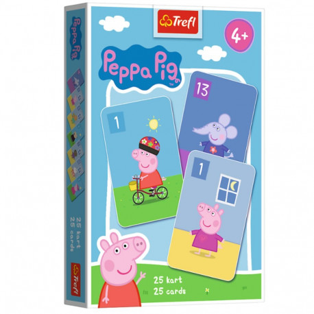 Trefl mängukaardid 08506 Must peeter Põrsas Peppa