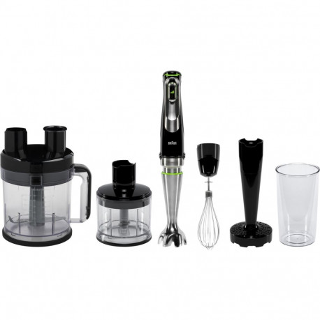 Braun Handblender Multiquick (MQ9187XLI) 1 200W Braun200W Braun 200W black Schwarz
