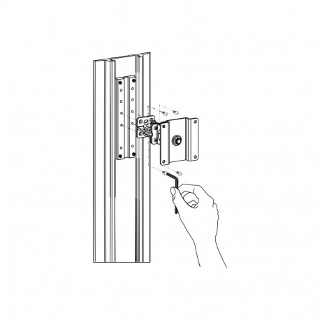 ERGOTRON Montagesatz LCD Arm ALU Profil