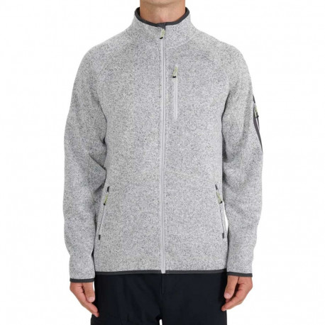 4F meeste fliis M443 4FWSS26TFLEM443 27M 2XL, jahe helehall melanž