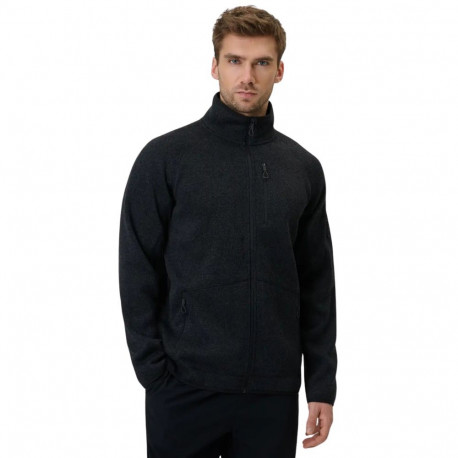 Polar męski 4F M443 głęboka czerń melanż 4FWSS26TFLEM443 20M S