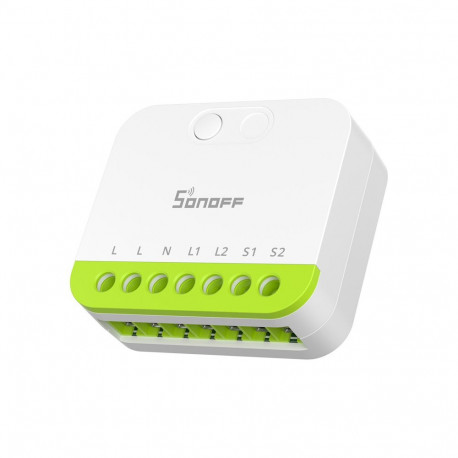 Sonoff MINI-ZB2GS ZigBee kahe kanaliga minilüliti