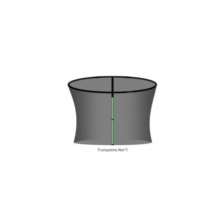 TRAMPOLINE PROTECTION NET B7123-12FT