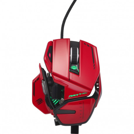 MadCatz R.A.T. 8+ ADV punane optiline mänguhiir