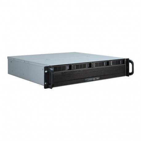 "Inter-Tech IPC 2U-2404S - Rack - einbaufähig - 2U - micro ATX"