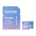 SanDisk Creator MicroSD 256GB mälukaart