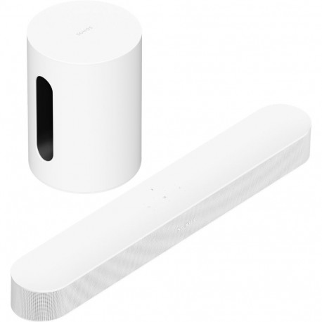 Sonos kodukinokomplekt Beam Gen 2 ja Sub Mini, valge