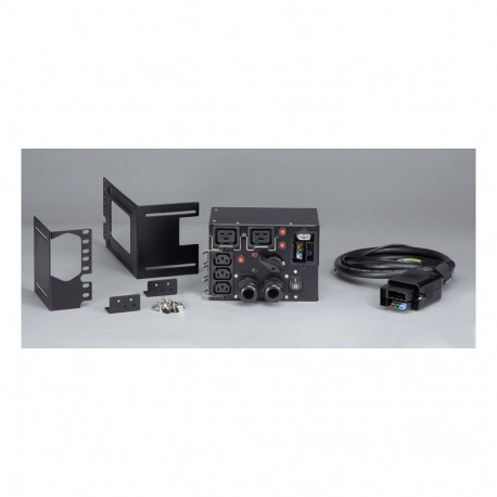 "EATON Service Bypass Panel 230V Rackmount/Tower Input Hard Wire Output (2)C19 (3)C13"