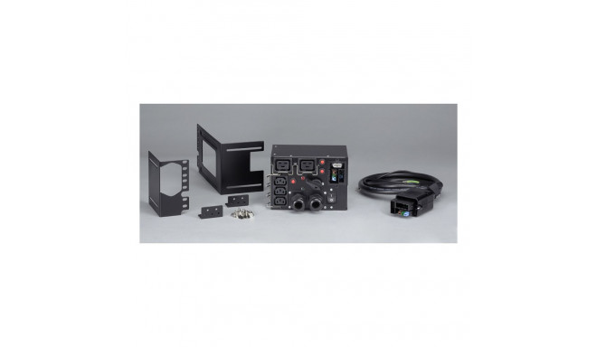 "EATON Service Bypass Panel 230V Rackmount/Tower Input Hard Wire Output (2)C19 (3)C13"