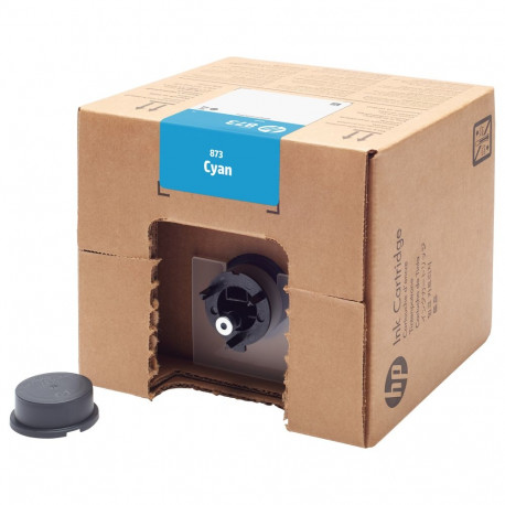 "HP 873 - 3 L - Cyan - original - Latex - Tintenpatrone - fr Latex 800, 800 W"