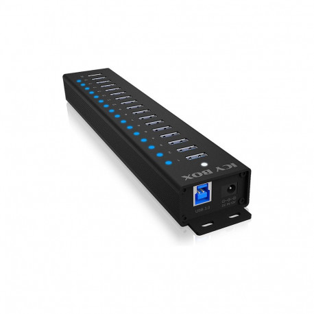 ICY BOX USB jaotur IB-HUB1717-U3 16+1 port