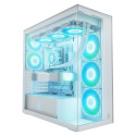 "Arctic Xtender (White) transparent window w/o GPU vertical mount"