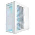 "Arctic Xtender (White) transparent window with GPU vertical mount"