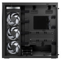 Arctic Xtender aknaga ilma GPU vertikaalse kinnituseta, must
