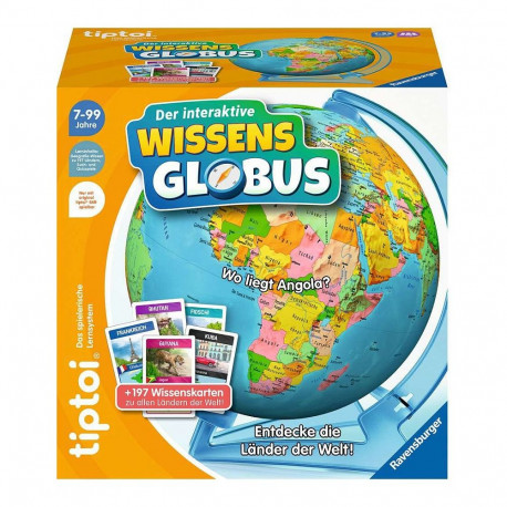 Ravensburger interaktiivne teadmusgloobus tiptoi
