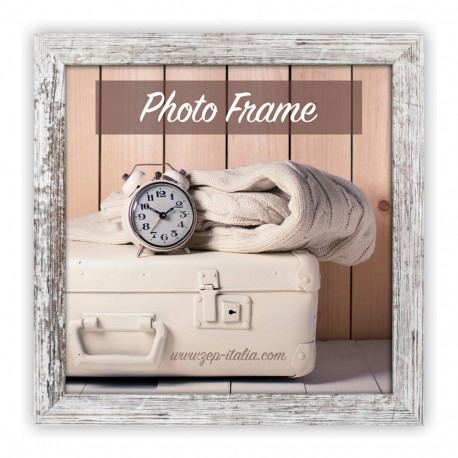 ZEP Nelson 6 valge/pruun 15x15 puidust pildiraam V21156