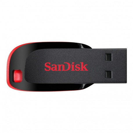 "STICK 32GB USB 2.0 Sandisk Cruzer Blade black/red"