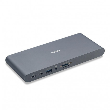 LINDY I/O DOCKING STATION USB3.2/HDMI//RJ45/DP/PD 43349