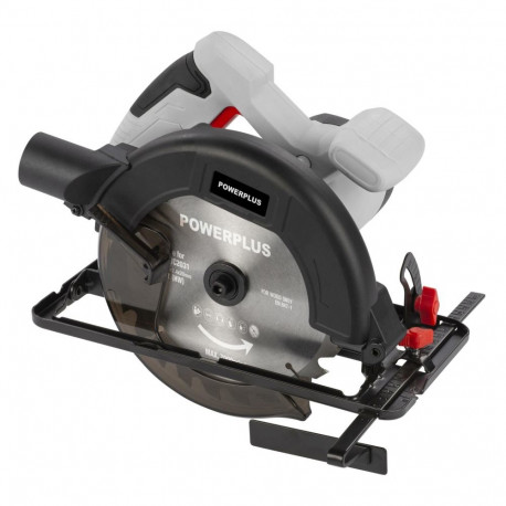 Powerplus POWC2031 Circular Saw, 1200W, 185mm, 6000min-1, 62mm, 48mm, 24T, 20mm, 2m, 220-240V, 50Hz,