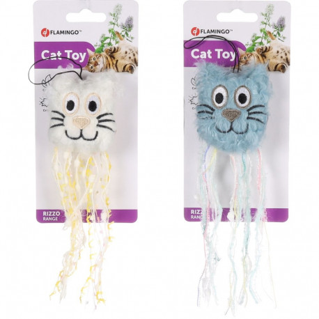 Flamingo Rizzo kassimänguasi naistenõgesega 21cm (assortii)