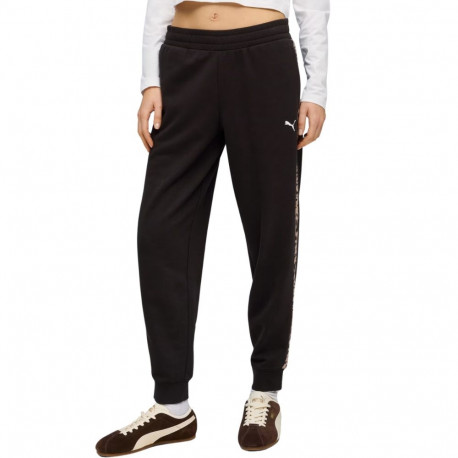 Puma naiste püksid 692464 01 ESS Graphic Animal Comfort S, mustad