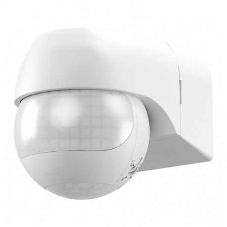 Goobay 2-Zone Motion Detector, Tiltable/Swivelling, white