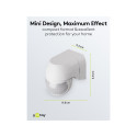Goobay Motion Detector, tiltable/swivelling, white