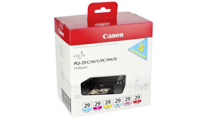 Canon PGI-29 C/M/Y/PC/PM/R Multipack