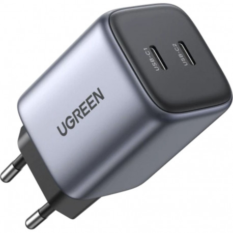 UGREEN Nexode 45W kahe USB-C PD laadija (25W+20W)