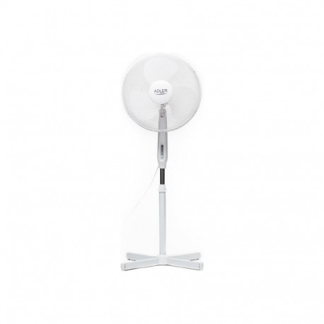 Adler | AD 7305 | Stand Fan | White | Diameter 40 cm | Number of speeds 3 | Oscillation | 45 W