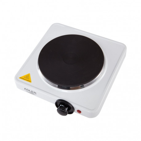 Adler | Free standing table hob | AD 6503 | Number of burners/cooking zones 1 | Electric | White