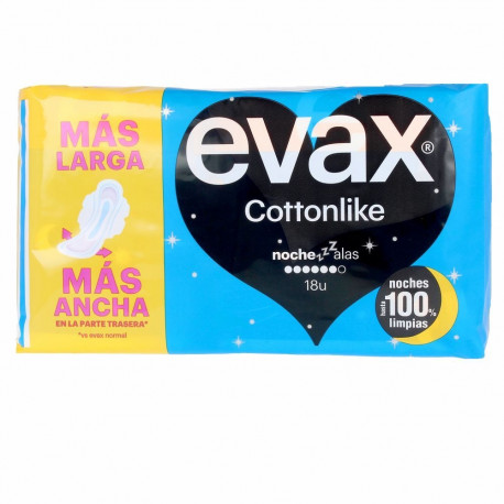 Evax hügieenisidemed COTTONLIKE öised tiibadega 18tk
