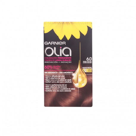Garnier Olia püsivärv #6.0 ammoniaagivaba 1u, tumeblond