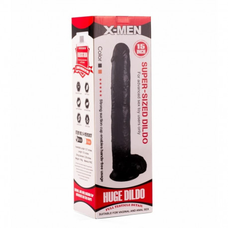 Dildo z przyssawką 40cm X-MEN