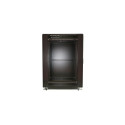 Extralink Rackmount cabinet 27U 600x800 Black standing